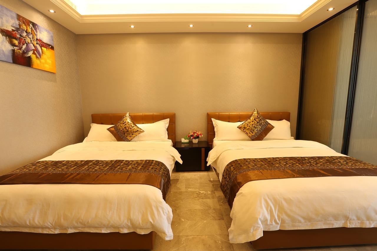 อ๋าวโยว อินเตอร์เนชั่นแนล อพาร์ตเมนต์ โฮเทล เอ มอลล์ Aparthotel กวางโจว ภายนอก รูปภาพ