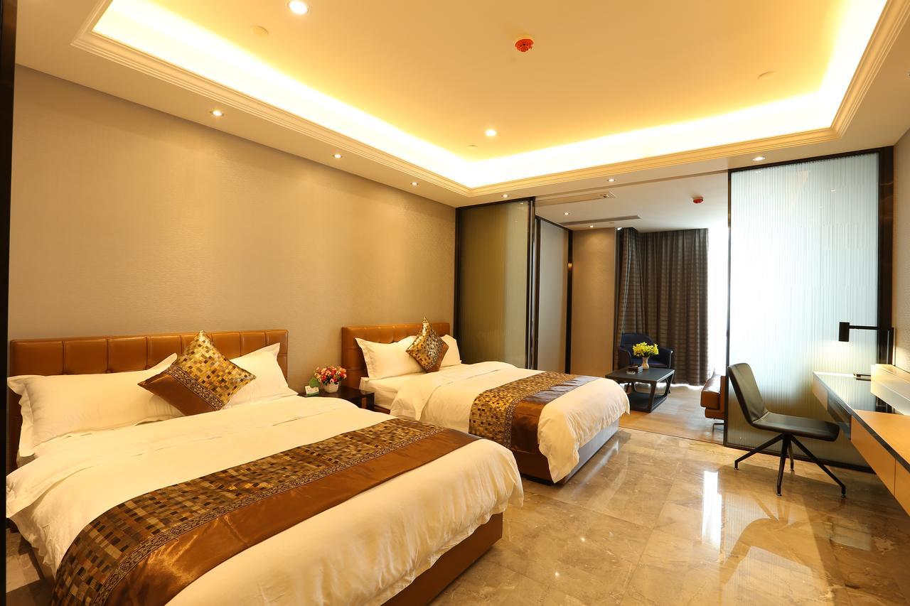 อ๋าวโยว อินเตอร์เนชั่นแนล อพาร์ตเมนต์ โฮเทล เอ มอลล์ Aparthotel กวางโจว ภายนอก รูปภาพ