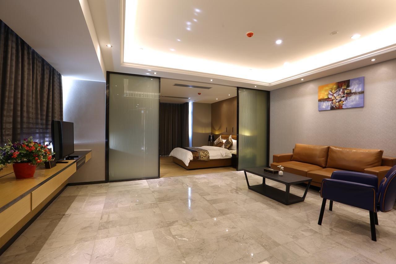 อ๋าวโยว อินเตอร์เนชั่นแนล อพาร์ตเมนต์ โฮเทล เอ มอลล์ Aparthotel กวางโจว ภายนอก รูปภาพ