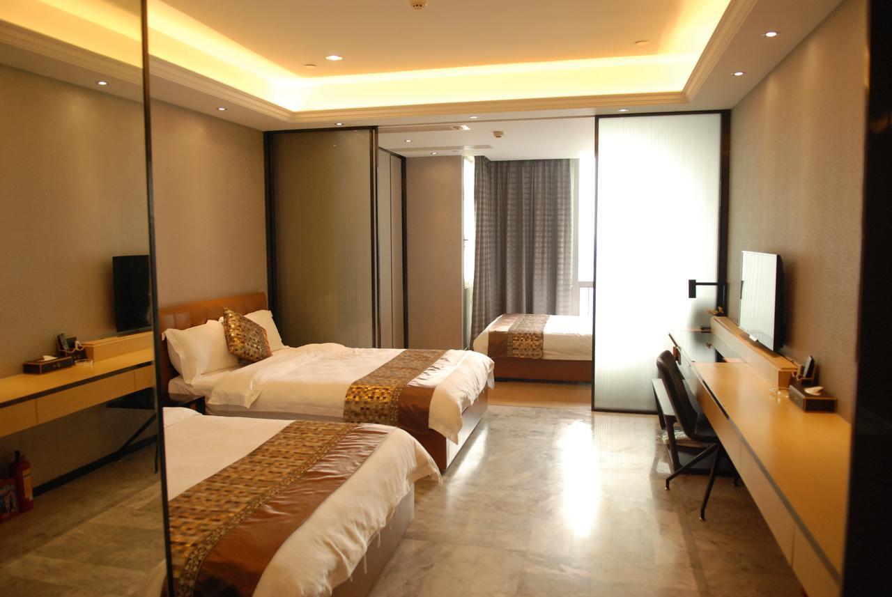อ๋าวโยว อินเตอร์เนชั่นแนล อพาร์ตเมนต์ โฮเทล เอ มอลล์ Aparthotel กวางโจว ภายนอก รูปภาพ