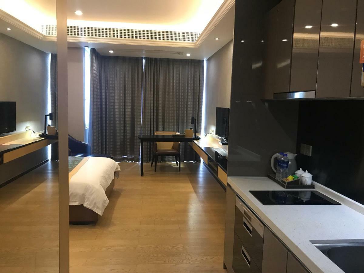 อ๋าวโยว อินเตอร์เนชั่นแนล อพาร์ตเมนต์ โฮเทล เอ มอลล์ Aparthotel กวางโจว ภายนอก รูปภาพ